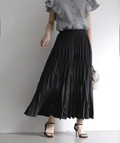 2024SS☆マリリンムーンmodern pleats skirt