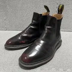下地映えるチェリーレッド Dr.Martens GRAEME EU42