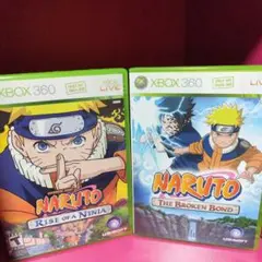 ❤️【XBOX360ソフト】❤️【ナルト】❤️【2本セット】❤️
