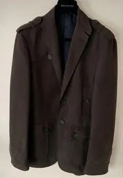 ★希少品★ZARA MAN スエードジャケット　サファリ