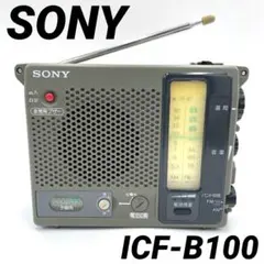 ソニーラジオICF-B100 Amazon | SONY ICF-B100 FMラジオ | Sony | クロックラジオ
