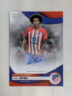 アクセル・ヴィツェル 2024 Topps 直筆サインカード アトレティコマドリ