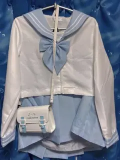 11/30まで値下げ シナモロール 制服 セーラー服 ショルダーバッグ サンリオ