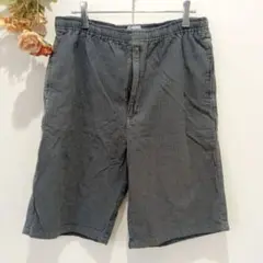 ★Cinema★シネマ ショートパンツ【L】メンズ 半パン ポケット グレー
