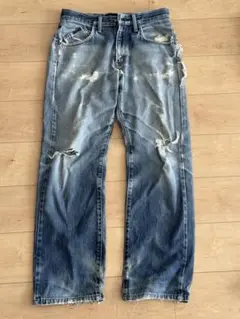 ダークウェア　デニムパンツ　ダメージデニム