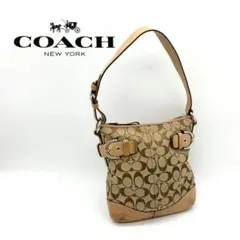 COACH ショルダーバッグ シグネチャー ジャガード 3577