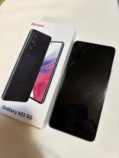 極美品フィルムそのままGalaxy A53 5G docomo 本体SIMフリー
