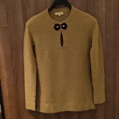 TORY BURCH トリーバーチ ニット プルオーバー ベージュ XS