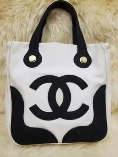 シャネル キャンバスマシュマロ ココマーク トートバッグ A24224 CHANEL シャネル ココマーク マシュマロバッグ トートバッグ