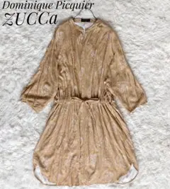 【ZUCCa】プリントワンピース ドミニク・ピキエ