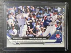 【US購入】Topps Now アームストロング＆鈴木誠也 20本塁打達成