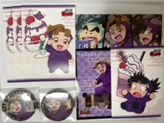 忍たま乱太郎 田村三木ヱ門 浜守一郎 ブロマイド 缶バッジ ファミマプリント