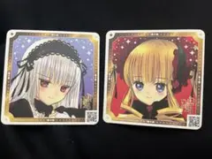 PEACH-PIT 25周年特別展 コースター ローゼンメイデン 真紅 水銀燈