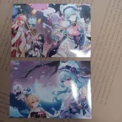 原神　ファミマ　ブロマイド　L版　3弾　まとめ売り