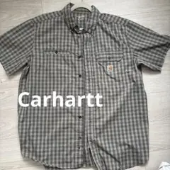 Carhartt チェック柄 半袖シャツ XL スケーター カーハート bboy