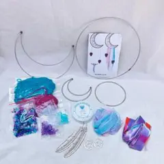 INFUNLY ドリームキャッチャー マクラメ キット DIY 手作り
