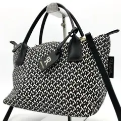 【未使用級美品✨】ROBERTA PIERI 2way ショルダーバッグ 黒