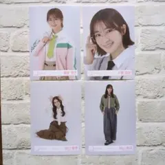 櫻坂46 三期生 生写真 ネクタイコーデ 4枚セット
