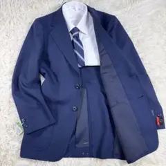 ✨未使用✨ テーラードジャケット シャドーチェック ネイビー Y6