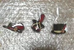 ツイステ　プレイフルランド ピンズ　帽子　エース　トレイ　ケイト