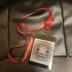 川崎ブレイブサンダース　ネックストラップ　VIP PASS ホルダー　②