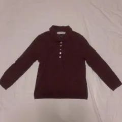 ZARA ♡ フロントボタンニット ボルドー