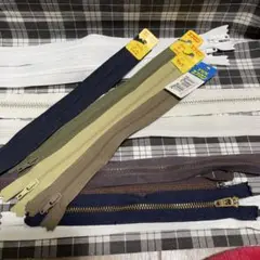 ファスナー長さ色々12本 20cm 30cm 50cm
