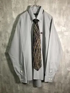 【ネクタイシャツ パープルグレー イッセイミヤケ】