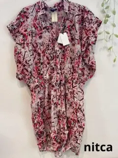 【新品 タグ付き】♡nitcaニトカ チュニックブラウス キレイめ 大人女子♡