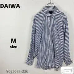 訳あり DAIWA ダイワ アウトドア シャツ 長袖 ゆだたり オーバー M