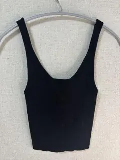 ZARA ブラック タンクトップ Sサイズ