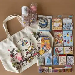 【新品・中古】ディズニー ツムツム グッズ まとめ売り/バッグ コップ 文房具…