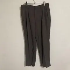 90s サマーウールスラックス MADE IN ITALY ブラウン