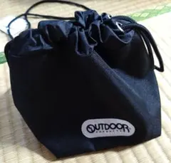 OUTDOOR PRODCTS 巾着BAG/ブラック/新品未使用タグ付