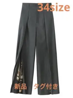 新品タグ付き!【TOGA × Hu0026M】ワイドレッグパンツ/34size