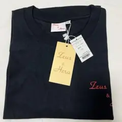 Zeus & Hera Tシャツ　シンプル　半袖　ブラック　黒　Sサイズ