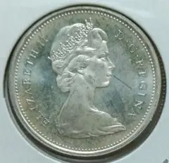 1965年 カナダコインセット 旧貨幣 6枚 1965年 カナダコインセット 旧貨幣 6枚