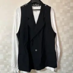 【希少】トリココムデギャルソン ベスト ジレ ロング バックプリーツ ベルト M 2025年最新】tricot COMME des GARCONS ベスト・ジレの人気