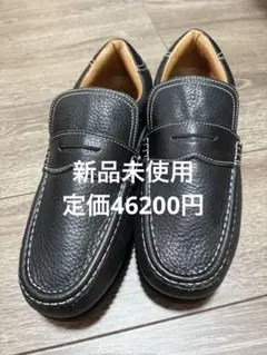 パパス　牛革　スリッポン　Mサイズ　25センチ