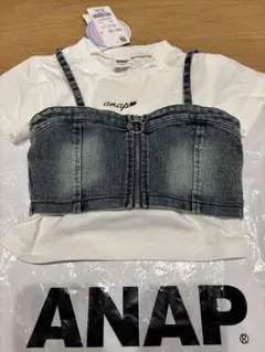 anap デニムビスチェ サイズ120