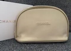 シャネル CHANEL ノベルティ ゴールド ポーチ 新品 箱付き