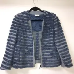 アクリス ノーカラージャケット