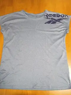 Reebok グレー トレーニングトップスレディースＸＬ