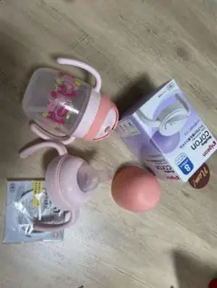 Pigeon ストローマグ ピンク
