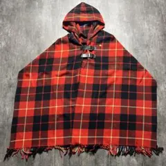 【人気】BURBERRY BLUE LABEL ポンチョ ストール アウター