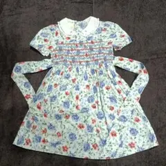 LAURA ASHLEY 花柄ワンピース 4歳用
