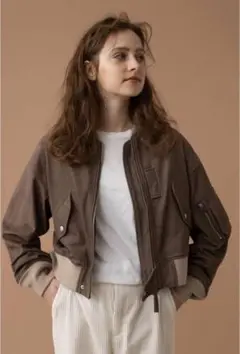 sissi L-2B ヌバックレザーフライトじゃケット