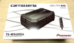 カロッツェリア ts-wx400da 美品中古品　3ヶ月使用　一年保証有り カロッツェリア PIONEER / TS-WX400DA 24cm×14cm・パワードサブ