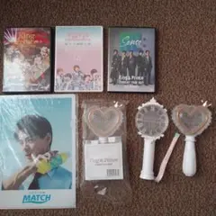 King u0026 PrinceライブDVD,ペンライト,クリアファイルセット