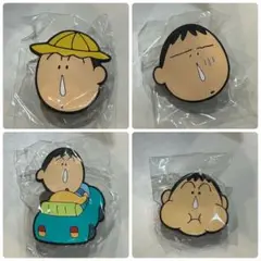 ボーちゃん　あそーとコレクション　C賞　ラバークリップ　4個セット